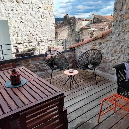 Gite De Charme Au Coeur De Avec Terrasse Apartment